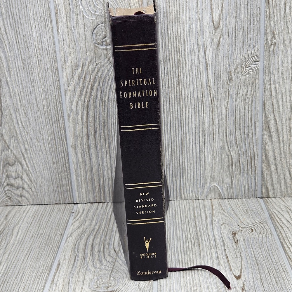 Zondervan Spiritual Formation Bible NRSV Bonded Leather Burgundy 1999 0310900905